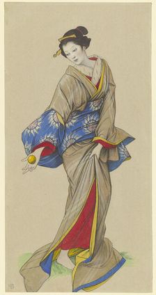Geisha, 1866. Creator: Eduard von Steinle