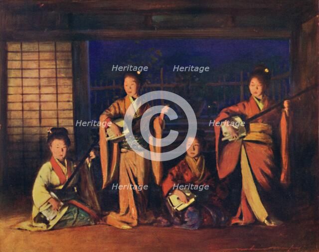 'Geisha Girls', 1903. Artist: Mortimer L Menpes.