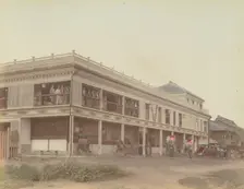 Geisha House, 1870s-1890s. Creator: Kusakabe Kimbei