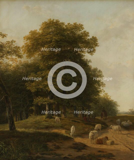 Gelder Landscape, 1818. Creator: Hendrik van de Sande Bakhuyzen.