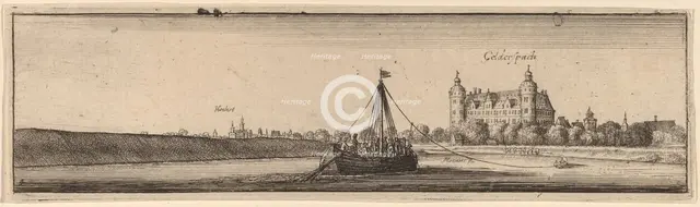 Gelderspach, c. 1632/1636. Creator: Wenceslaus Hollar.