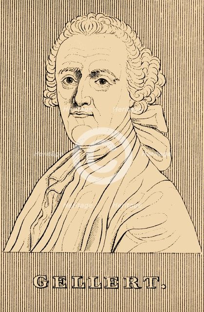 'Gellert', (1715- 1769), 1830. Creator: Unknown.