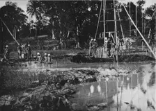 Gem Mining, Ceylon c1890, (1910). Artist: Alfred William Amandus Plate