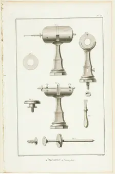 Gem Engraving, from Encyclopédie, 1762/77. Creator: A. J. Defehrt