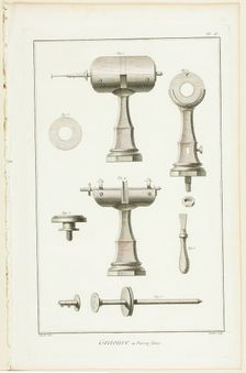 Gem Engraving, from Encyclopédie, 1762/77. Creator: A. J. Defehrt