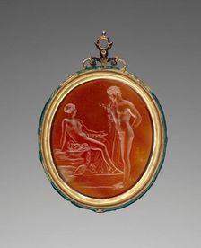 Gem with Venus and Anchises, about 25 B.C. Creator: Unknown