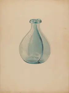 Gemel Bottle, c. 1937. Creator: Alvin Shiren