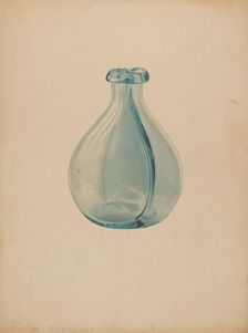 Gemel Bottle, c. 1937. Creator: Alvin Shiren