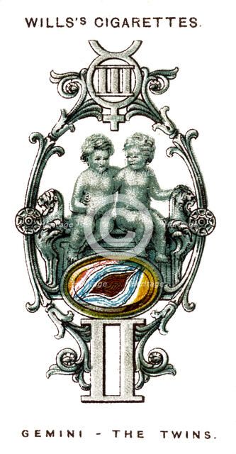 Gemini, The Twins, 1923. Artist: Unknown