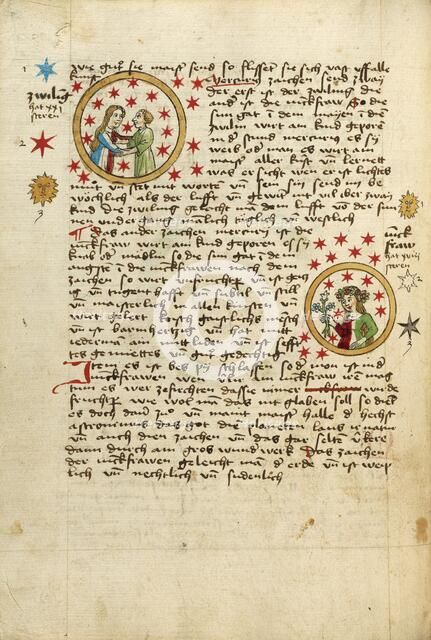 Gemini: Virgo, shortly after 1464. Creator: Unknown.