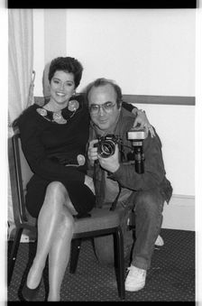 Gemma Craven and Bob Hoskins, BAFTA, Picadilly, London, 1990. Artist: Brian O'Connor