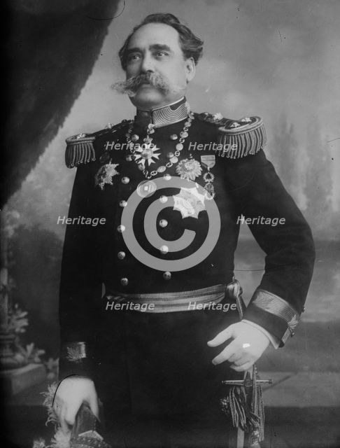 Gen. Machado of Portugal, in uniform, 1915. Creator: Bain News Service.