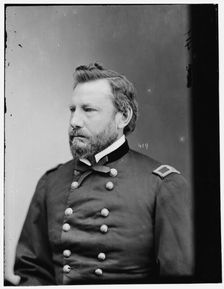 Gen. A.J. Myer, US Army Chief Signal Officer, between 1870 and 1880. Creator: Unknown