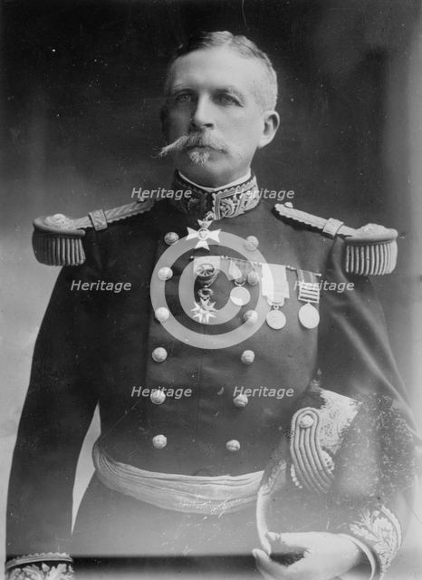 Gen. D'Amade, three-quarters standing, in uniform, 1915. Creator: Bain News Service.