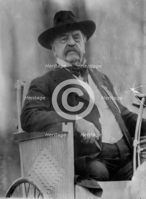 Gen. Dan. Sickles in wheelchair, 1912. Creator: Bain News Service.