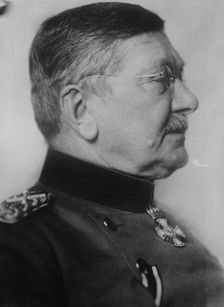 Gen. Fieldmarshall von der Goltz, between c1910 and c1915. Creator: Bain News Service