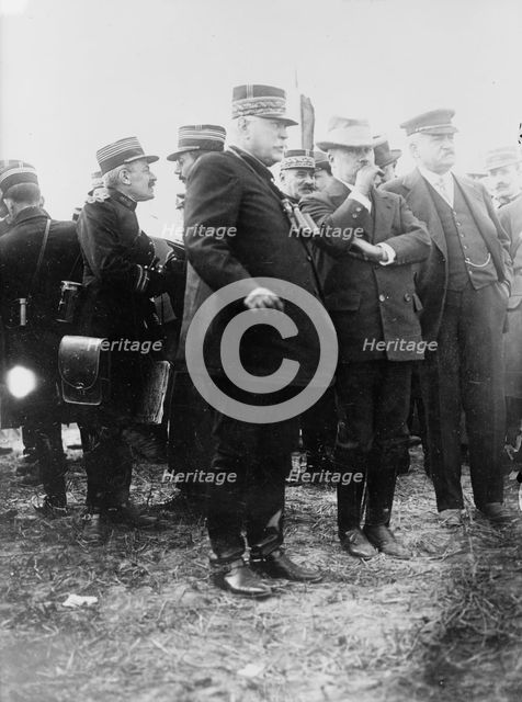 Gen. Joffre & Poincare, between c1914 and c1915. Creator: Bain News Service.