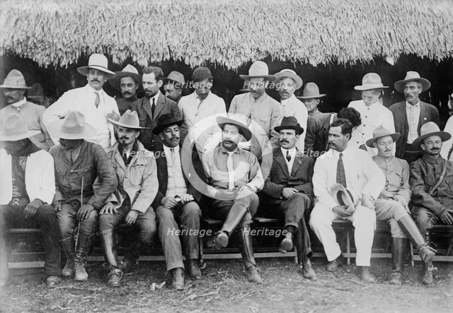 Gen. Luis Blanco & staff, between c1910 and c1915. Creator: Bain News Service.