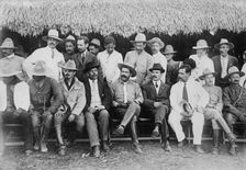 Gen. Luis Blanco & staff, between c1910 and c1915. Creator: Bain News Service