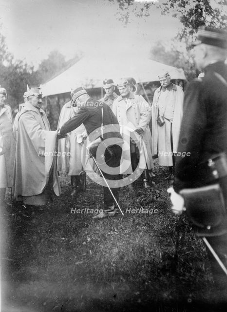 Gen. Pau & Kaiser, between c1914 and c1915. Creator: Bain News Service.
