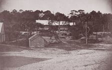 Gen. Q.A. Gillmore's Head Quarters - Folly Island, S.C., ca. 1863. Creator: Unknown