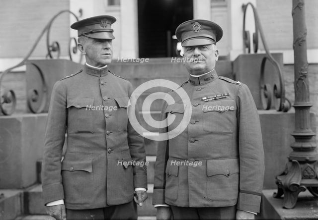 Gen. R.M. Bullard & Col. Wm Weigel, between c1915 and c1920. Creator: Bain News Service.