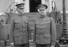 Gen. R.M. Bullard & Col. Wm Weigel, between c1915 and c1920. Creator: Bain News Service