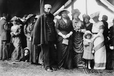 Gen. T.H. Barry, Mrs. Lindley Garrison, Mrs. Barry, Mrs. C.F. Roe, between c1910 and c1915. Creator: Bain News Service