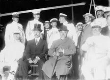 Gen. Virbeck [i.e., Verbeck; Chandler Hale; Adm. Togo; [and] Gen. Grant, 1911. Creator: Bain News Service