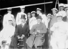 Gen. Virbeck [i.e., Verbeck; Chandler Hale; Adm. Togo; [and] Gen. Grant, 1911. Creator: Bain News Service
