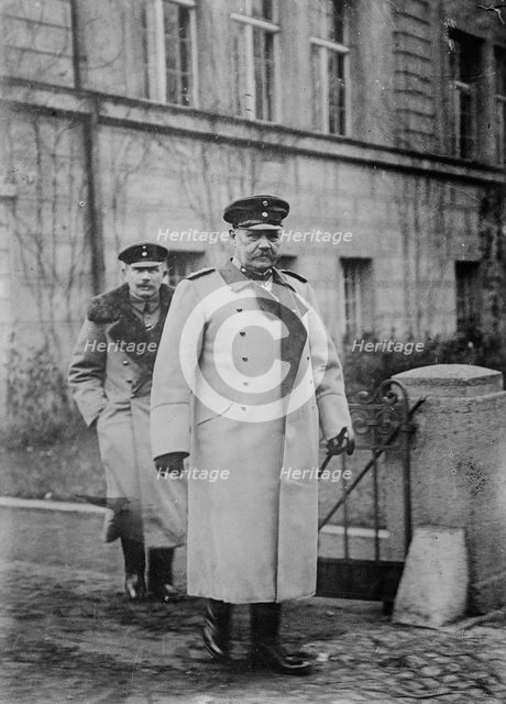 Gen. von Hindenburg, between c1915 and c1920. Creator: Bain News Service.