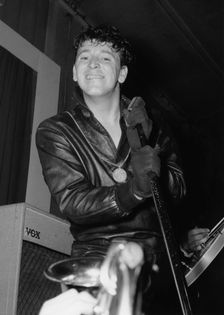 Gene Vincent, Rex Ballroom, Cambridge, 1961. Creator: Brian Foskett
