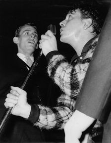 Gene Vincent, Rex Ballroom, Cambridge, 1961. Creator: Brian Foskett