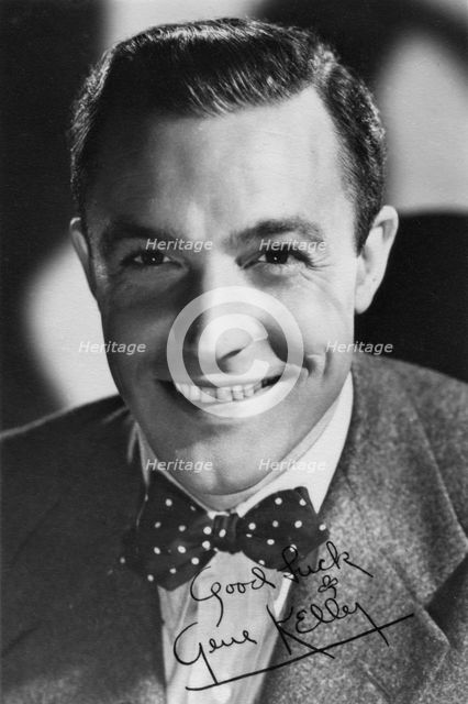 Gene Kelly (1912-1996), American dancer, actor and director, c1940s. Artist: Unknown