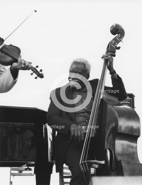 Gene Ramey, Capital Jazz Festival, London, 1979. Creator: Brian Foskett.