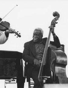 Gene Ramey, Capital Jazz Festival, London, 1979. Creator: Brian Foskett