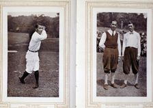 Gene Sarazen, Walter Hagen and George Duncan, golfers, c1920s. Creator: Unknown