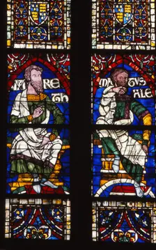 Genealogical Panels, late 12th century, Canterbury Cathedral, England, 20th century. Artist: CM Dixon