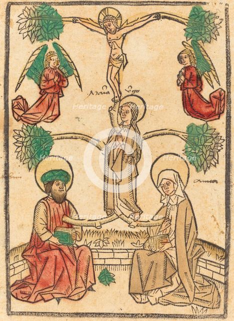Genealogical Tree of Christ, c. 1470. Creator: Unknown.