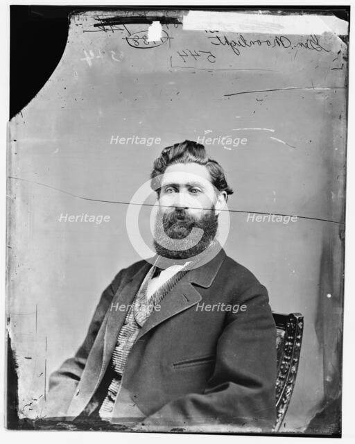 General Thomas Moonlight, US Army, between 1865 and 1880. Creator: Unknown.