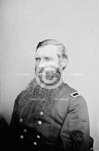 General Thomas Maley Harris, US Army, between 1855 and 1865. Creator: Unknown.