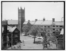 General Theological Seminary, Chelsea, New York, N.Y., between 1900 and 1915. Creator: Unknown