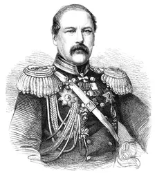 General Todleben, the Russian military engineer, 1864. Creator: Unknown