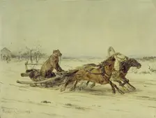 General Toptygin, 1875. Artist: Sokolov, Pyotr Petrovich (1821-1899)