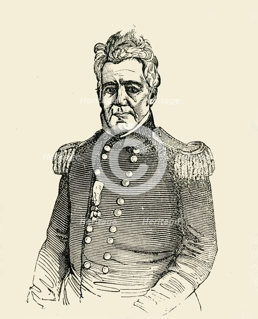 'General Towson', 1849. Creator: Unknown.