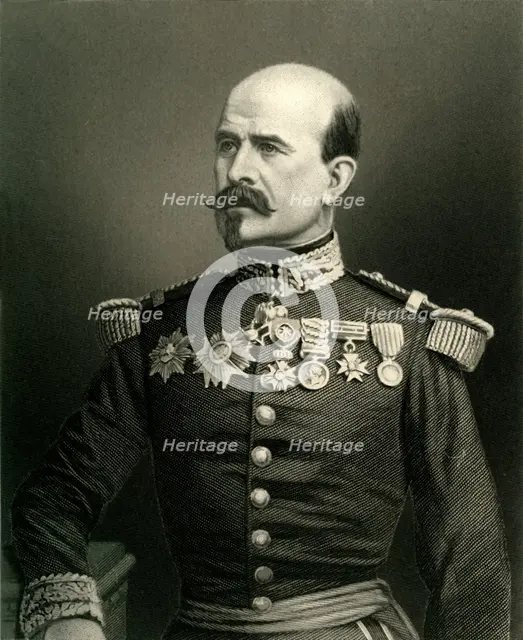 'General Trochu', c1872. Creator: William Holl.