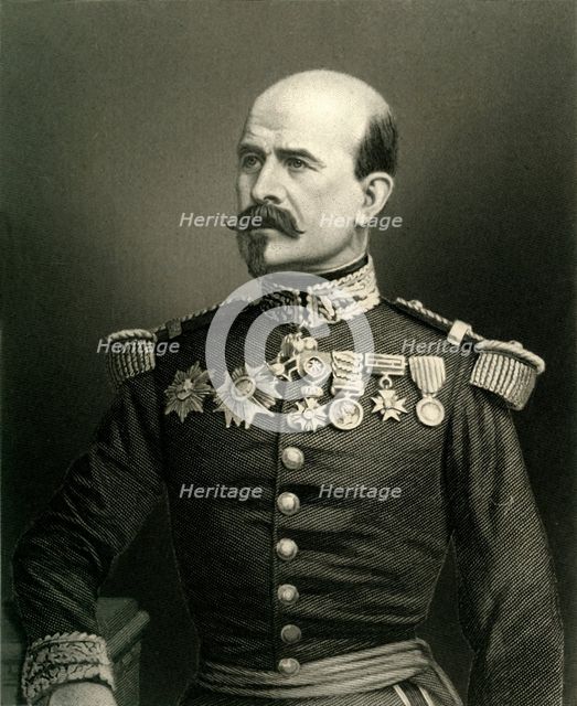 'General Trochu', c1872. Creator: William Holl.