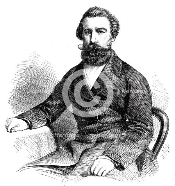 General Türr, Garibaldi's chief aide-de-camp, 1860. Creator: Unknown.