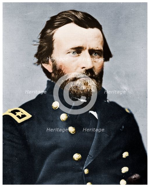 General Ulysses S Grant, American soldier and politician, c1860s (1955). Artist: Unknown.