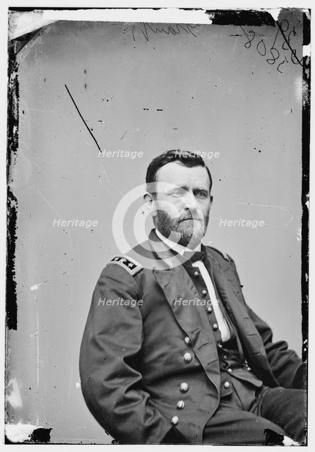 General Ulysses.S. Grant, between 1855 and 1865. Creator: Unknown.
